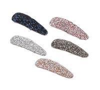 Mikinona 5pezzi Fermagli Per Strass Colorati Accessori Eleganti Per Sposa e Cerimonie Clip Pratiche e Leggere Per Acconciature Da Sposa e Occasioni Speciali