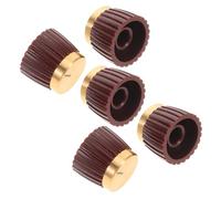 Mikinona 5pezzi Manopole Per Potenziometro Chitarra Tappi Del Volume Manopole Controllo Del Potenziometro Accessorio Per Manopola Controllo Volume Rotanti Per Macchine Elettriche