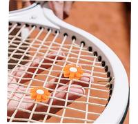 Mikinona 6 Ammortizzatori Tennis Forma Assorbitori Racket Facili Installare Protezione Contro Tennis Elbow e Comfort Migliorato