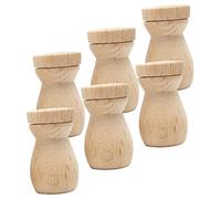 Mikinona 6 Pezzi Di Diffusore Di Profumo in Legno Diffusore Per Auto Diffusore Di Profumo Bottiglia Pendente Decorativo Per Casa Ufficio Auto