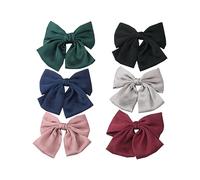 Mikinona 6 Pezzi Mollettone per Accessorio per Donne e Ragazze Diverse e Stili Abbigliamento