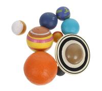 Mikinona 9 pezzi Modelli Pianeti Simulazione Realistica per Kit Educativo Solare Giocattoli Didattici Pianeti per Apprendimento Cosmico