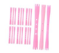 Mikinona 90 Pezzi Di Piccole Bacchette Per Permanente in Plastica, Bacchette Per Arricciare I Cave, Set Per Lunghi, Bigodini in Plastica, Bastoncini Per Permanente A