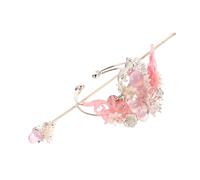 Mikinona Acconciatura 3 Set Copricapo Hanfu Accessori Per Hanfu Forcina Per Decorazione Dei Bacchette Forcina Stile Han Gioielli Han Rosa Forcina