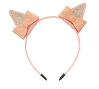 Mikinona Adorabile Cerchietto Per Con Orecchie Di Gatto Per Bambini Cerchietto Per Con Paillettes E Fiocco in Metallo Per Bambine