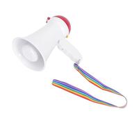 Mikinona Amplificatore Vocale Portatile in Plastica Mini Megafono Palmare Leggero per Annunci Pubblicitari e Uso in Scuole Volume Chiaro e Facile da Trasportare Senza Batterie