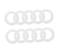 Mikinona Anelli Di Cera in Carta Oleata Per Scaldacera, Set Da 10 Pezzi, Tappetini Riscaldanti Anti-trasbordamento Per Macchina Per Ceretta, Accessori Sostituibili Per Depilazione Professionale