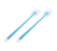 Mikinona Applicatore Posteriore Per Lozione Set Da 2, Spazzola a Setole Morbide Manico Lungo, Strumento Per Applicare Crema e Medicine Sulla Schiena Per Uomini e Donne Anziani