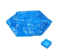 Mikinona Bacinella Gonfiabile per Pediluvio Portatile e Pieghevole Vaschetta per Bagno Piscina per Spiaggia Giardino e Animali Blu