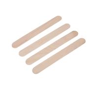 Mikinona Bastoncini Di Cera Depilatoria in Legno 50 Pezzi, Spatole Applicatori a Spatola Per Ceretta Professionale, Bastoncini Abbassalingua Per Depilazione a Casa e Salone