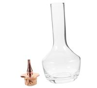Mikinona Bitters Vetro con Rosa Oro Contenitore per Cocktail da Bar Design Compatto e Leggero per Ingredienti Facili da Trovare