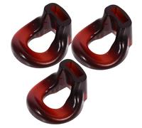 Mikinona Bocchino per Flauto Resistente in Resina Set da 3 Pezzi Precisione Sonora e Tenuta Aria per Musicisti e Principianti, Accessorio Ausilio al Soffio per Strumenti a Fiato