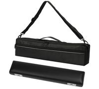 Mikinona Borsa per Flauto Portatile con Scatola Rigida Custodia Multiuso in Pelle Spessa per Strumenti Musicali da Protettiva e Durevole per Trasporto e Conservazione