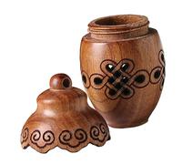 Mikinona Bottiglia bustina Fragranza contenitore profumo ciondolo aromatico fai da te ciondolo sfere diffusore bottiglia decorativa per aromaterapia ciondolo profumato Sandalo