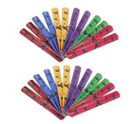 Mikinona Braccialetti Slap Ninja Snap per Bambini, Set da 24 Pezzi, Gioco Coordinazione Mano-Occhio, Riempitivo Dolcetti Halloween, Bomboniere per Feste e Premi in ivertimento