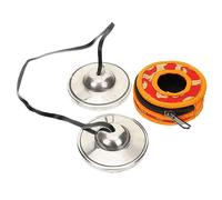 Mikinona Campana Per Cembali Tingsha Campana Per Meditazione e Yoga Realizzata in Materiale Robusto e Durevole Non Facile Da Rompere o Arrugginire Bordi e Superficie Lisci