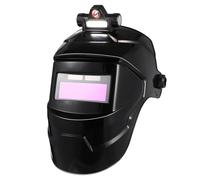 Mikinona Casco Saldatura Autoscurante Solare con Ampio Schermo Vista e Protezione Completa per Saldatori