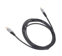 Mikinona Cavo Video 8k Maschio-maschio 2m 19+1 Core Ultrasottile Per Monitor Computer Tv Connettore Stabile Per Laptop e Proiettore, Accessorio Per Estensione Schermo Portatile