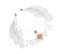 Mikinona Cerchietto Comunione Aureola Angel Wings Tiara per Halloween e Cosplay Accessorio Sacro Ed per Donne e Ragazze Decorazione Costume Lolita