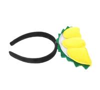 Mikinona Cerchietto Frutto Durian Realistico per Costume, Tessuto, Adulti | Accessorio Cosplay Tema Frutta, Resistente alla Deformazione, Comodo da Indossare, per Foto e Feste