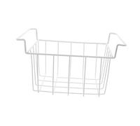 Mikinona Cestello Portaoggetti per Congelatore a Pozzetto 38X22X20 CM in Metallo Spesso Organizer Sospeso per Congelatore Profondo Ripiano Metallico per L’Organizzazione Cucina