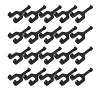 Mikinona Clip di Sostegno Ganci per Piante da Giardino 50 Pezzi in ABS Nero per Piante Supporto Stabile per Frutti e Zucche per Orto e Casa