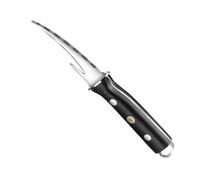 Mikinona Coltello per Pulizia Gamberi in Acciaio Inossidabile con in Linea e Sguscia Gamberi Strumento Compatto e Leggero per Cucina Professionale e Domestica