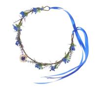 Mikinona con Accessorio Cosplay per Donne per Fotografici Matrimoni e Feste Ghirlanda V Shaped Blu