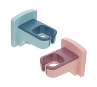 Mikinona Confezione Da 2 Porta Asciugacapelli in Abs Montaggio A Parete Compatibile Con Asciugacapelli Per Marmo Piastrelle Metallo Plastica Lacca Legno