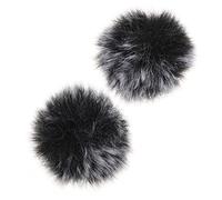 Mikinona Copertura Per Microfono Per Registrazione 2 Pezzi Microfono Antivento Stile Semplice Uso Esterno/Per Concorso Di Discorsi Chiesa