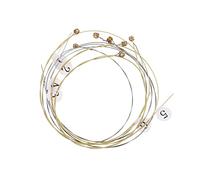 Mikinona Corde Da 16 Pezzi Corde Yaqin Set Completo Di Per Lira Arpa a Lira Arpa Da Ar Accessori Kit Sostituzione Di 16 Per a Parti Per Arpe Metallo Acciaio Sostituire