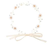 Mikinona Coroncina Per Sposa Cerchietto Stile Daisy Per Matrimonio e Fotografia Accessorio Versatile Per Eventi e Feste Decorazione Per Femminile
