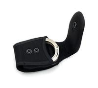 Mikinona Custodia Porta Manette in Nylon Resistente Multiuso e Compatta per Cintura Sacchetto Tattico da Vita Nero per Uso Quotidiano e Outdoor