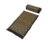 Mikinona Data [ Set Di 2 Tappetini Per Massaggio Con Agopressione e Cuscino Massaggiante Shiatsu Lunghezza Extra Per Dolori Muscolari e Rilassamento Con Borsa Da Yoga