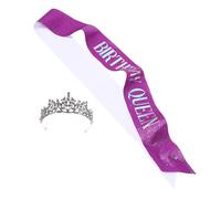 Mikinona Di Compleanno Per Bambine Cerchietto Tiara Per Feste Set Di Corone Con Accessori Per Di Buon Compleanno