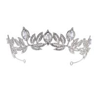 Mikinona Di Strass Decorazioni Accessori Nozze Corone Coroncina Sposa Fasce Per La Moda Femminile Principessa Fascia Per in Cristallo Crown Hair Band Lega Argento