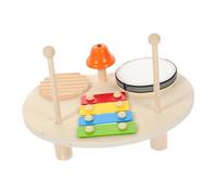 Mikinona e Xilofono in Legno per Strumento Percussione Educativo Multifunzione Musicale per Sviluppo Sensoriale e Regalo Compleanno per Bambine