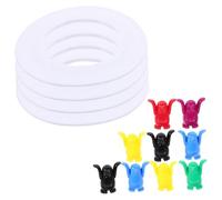 Mikinona Educativo Torre Pinguini per Anni Giocattolo Impilabile per Sviluppo Concentrazione e Abilità Spaziali Montessori Blocchi Colorati per Apprendimento Colori e