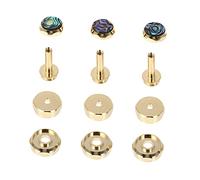 Mikinona Elegante Fibbia A Bottone A Forma Di Tromba in Oro Per Un Fissaggio Facile E Sicuro Dello Strumento