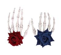 Mikinona Eleganti Fermagli Per Con Rose E Fermagli Per Da Donna Set Di Fermagli Per Con Magnifiche A Forma Di Scheletro