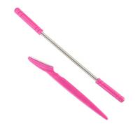 Mikinona Epilatore per a Molla e Rasoio per Sopracciglia 2 Pezzi Rimozione Strumento per Donne Facile Usare