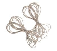 Mikinona Fasce Elastiche in Gomma Antiurto per Supporto Microfono 45 Cm, Accessori per Registrazione e Streaming, Set da 20 Pezzi Compatibili Diversi Modelli, Isolamento Vibrazioni