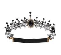 Mikinona Fascia Gotica Con Pizzo Nero e Design Nappa Per Halloween e Costumi e Resistente Per Look Misterioso e Accessorio Per Feste in Maschera e Stili Alternativi