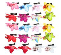 Mikinona Fermagli Per Con Fiori Artificiali Realistici Per Donne Confezione Da 20 Fermagli Per Fiori Hawaiani Eleganti Accessori Per Per Foto Di Matrimoni E Feste