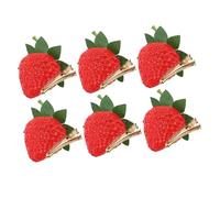 Mikinona Fermaglio Per A Forma Di Fragola Unico Nel Suo Genere Accessorio Per Da Bambina Robusto E Versatile Per Lo Styling E La Fotografia