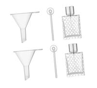Mikinona Flaconi Di Profumo Da Viaggio Da 100 Ml Set Con Imbuto Divisore Flaconi Di Profumo in Riutilizzabili Colore Casuale