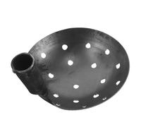 Mikinona Garden Scraper in Ferro per Uso Agricolo con Fori da 1cm, Strumento per Pulizia Fango e Detriti per Manutenzione Reti Idriche e Fossati in Esterno