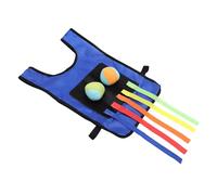 Mikinona Gilet con Palline Appiccicose Colorate Educativo e Portatile per Attività Outdoor e Feste Include Palline e Code Adatto Ragazzi e Ragazze Colore Casuale
