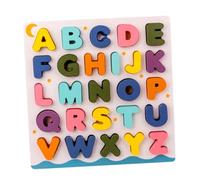 Mikinona Giocattoli Blocchi Impilabili per Puzzle Educativo Cognitivo con Lettere Colorate Blocchi da Presa Sicuri e Durevoli per Ragazzi e Ragazze Regalo Didattico per Sviluppo Manuale e