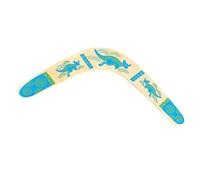 Mikinona Giocattolo Boomerang per Legno Leggero Accessorio Casa per Giochi all Aperto Regalo Compleanno Ragazzo Ragazza Ragazza Design Sicuro e Durevole Divertimento Esterno Portatile